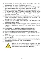 Preview for 9 page of emerio RG-122172 Instruction Manual