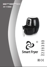 emerio Smart Fryer AF-115668 Instruction Manual предпросмотр