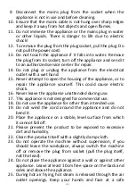 Preview for 4 page of emerio Smart Fryer AF-115668 Instruction Manual