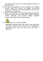 Preview for 13 page of emerio Smart Fryer AF-125770.3 Instruction Manual