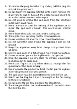 Preview for 4 page of emerio TFN-111649 Instruction Manual