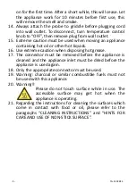 Предварительный просмотр 6 страницы emerio TG-110281.1 Instruction Manual