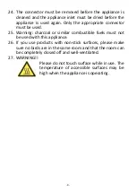 Предварительный просмотр 10 страницы emerio TG-111214.1 Instruction Manual