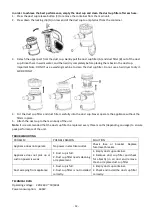 Предварительный просмотр 13 страницы emerio UVE-123109.4 Instruction Manual