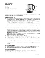 Preview for 6 page of emerio WK-109795 Instruction Manual