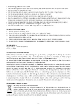 Preview for 6 page of emerio WM-123634 Instruction Manual