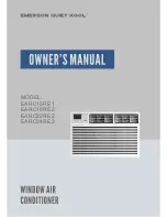 Emerson Quiet Cool EARC15RE1 Owner'S Manual предпросмотр