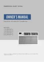 Предварительный просмотр 1 страницы Emerson Quiet Cool EARC15RSE1 Owner'S Manual