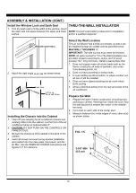 Предварительный просмотр 14 страницы Emerson Quiet Cool EARC15RSE1 Owner'S Manual