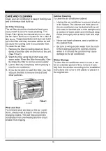 Предварительный просмотр 20 страницы Emerson Quiet Cool EARC15RSE1 Owner'S Manual