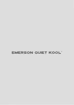 Предварительный просмотр 24 страницы Emerson Quiet Cool EARC15RSE1 Owner'S Manual