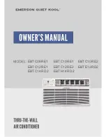 Emerson Quiet Cool EBTC08RE1 Owner'S Manual предпросмотр