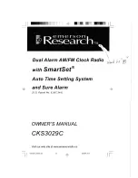 Emerson Research SMARTSET CKS3029C User Manual preview