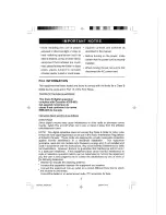 Preview for 4 page of Emerson Research SMARTSET CKS3029C User Manual