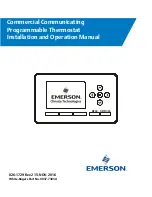 Emerson 0037-7303A Installation And Operation Manual preview