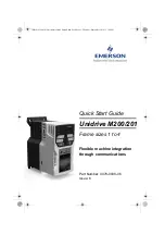 Предварительный просмотр 1 страницы Emerson 01100017 Quick Start Manual