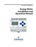 Предварительный просмотр 1 страницы Emerson 026-1726 Installation And Operation Manual