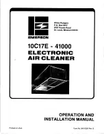 Preview for 1 page of Emerson 10C17E-41000 Operation And Installation Manual