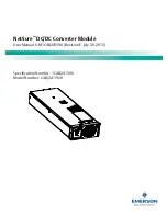 Предварительный просмотр 1 страницы Emerson 1C48241500 User Manual