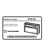 Предварительный просмотр 1 страницы Emerson 1F94-80 Operation Manual