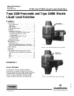 Preview for 1 page of Emerson 2100 Instruction Manual