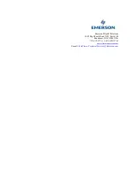 Предварительный просмотр 3 страницы Emerson 250-5000 Installation And Operation Manual