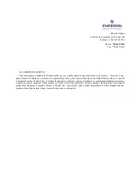 Preview for 3 page of Emerson 318-6030 Installation And Operation Manual