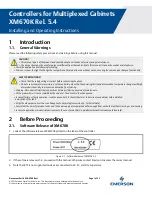 Emerson 318-6521 Installing And Operating Instructions preview