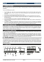Preview for 2 page of Emerson 378254 Installing And Operating Instructions