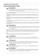 Предварительный просмотр 5 страницы Emerson 3U MP2-220N POD User Manual