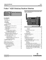 Emerson 4320 Instruction Manual предпросмотр