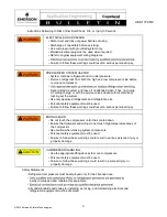 Предварительный просмотр 3 страницы Emerson 571-0066-00 Bulletin