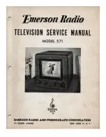 Emerson 571 Service Manual preview