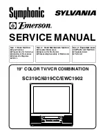 Emerson 6319CC Service Manual preview