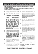 Preview for 3 page of Emerson 700W Owner'S Manual