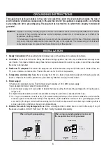 Preview for 7 page of Emerson 700W Owner'S Manual