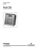 Emerson 755A Instruction Manual предпросмотр