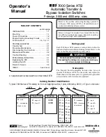 Preview for 1 page of Emerson 7ATBC34000N5C Operator'S Manual