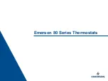 Preview for 1 page of Emerson 80 Series Manual