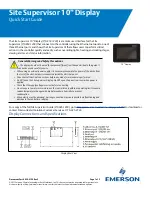 Предварительный просмотр 1 страницы Emerson 818-7235 Quick Start Manual