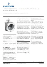 Emerson 91 Installation And Maintenance Instructions Manual предпросмотр