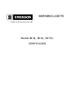 Preview for 1 page of Emerson 96-DL User Manual