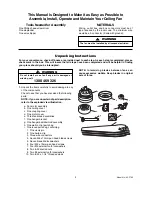 Preview for 3 page of Emerson ACF765BQ Owner'S Manual