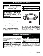 Предварительный просмотр 3 страницы Emerson AL200 Owner'S Manual