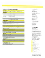 Preview for 2 page of Emerson Albr BDS-256XL Specification Sheet