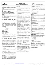 Предварительный просмотр 2 страницы Emerson Alco Controls CS1 Series Operating Instruction