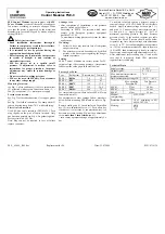 Предварительный просмотр 1 страницы Emerson ALCO CONTROLS FSE-0 Operating Instructions Manual