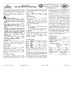 Предварительный просмотр 2 страницы Emerson ALCO CONTROLS FSE-0 Operating Instructions Manual