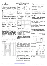 Preview for 2 page of Emerson Alco Controls FSX Series Operating Instruction