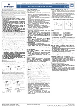 Emerson Alco Controls PS1 Series Operating Instructions Manual preview